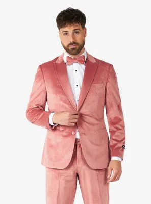 Vintage Pink Velvet Tuxedo