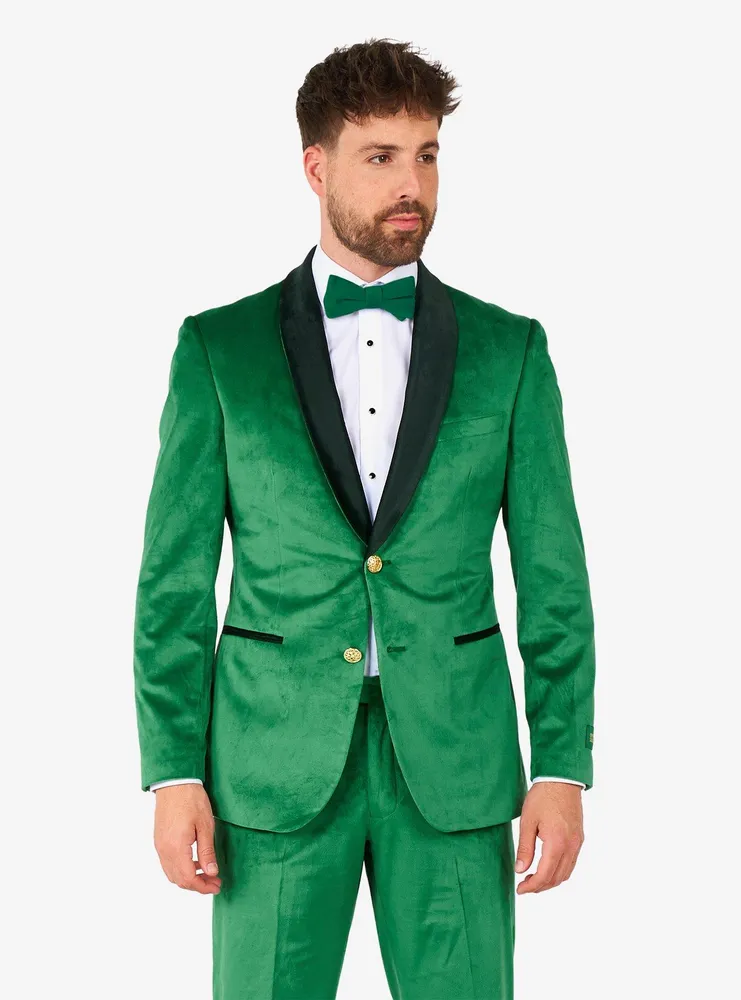 Velvet Verdant Tuxedo