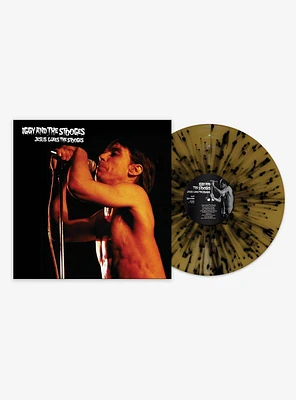 Iggy & Stooges Jesus Loves The Stooges (Black & Gold Splatter) Vinyl LP
