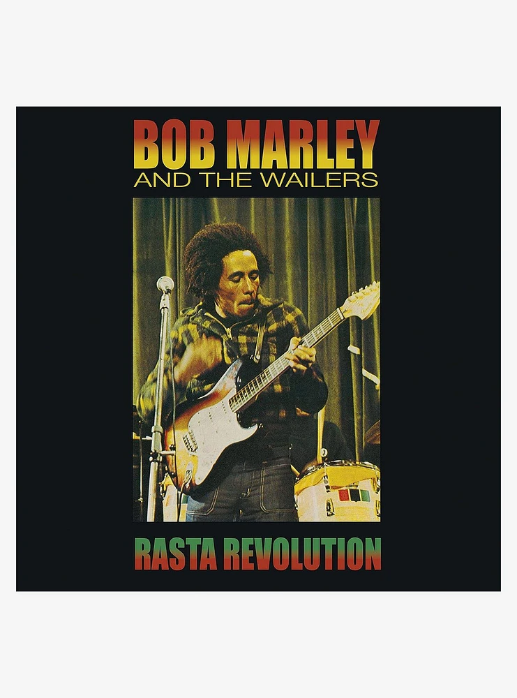 Bob Marley Rasta Revolution (Green Black Splatter) Vinyl LP