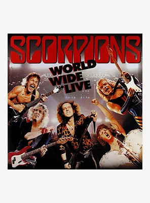 Scorpions World Wide Live: 50th Anniversary Vinyl LP