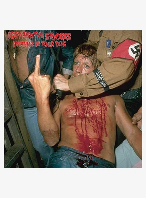 Iggy & Stooges I Wanna Be Your Dog (Red Blue Black Splatter) Vinyl LP