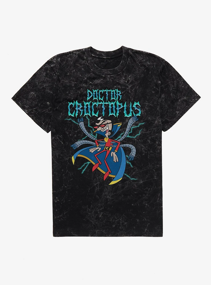 The Fairly Oddparents Doctor Croctopus Mineral Wash T-Shirt