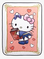 Hello Kitty Magic Card Throw Blanket