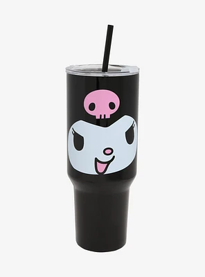 Sanrio Kuromi Portrait Straw Tumbler with Handle