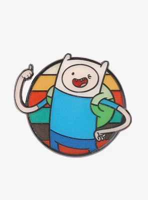 Adventure Time Finn Thumbs Up Enamel Pin — BoxLunch Exclusive