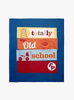 Fisher Price Totally Old School Throw Blanket