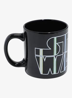 Star Wars Logo Lightsabers Mug