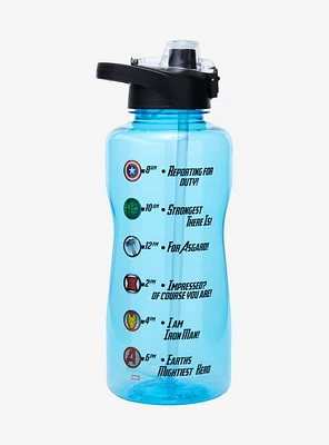 Marvel The Avengers Measurement Water Bottle