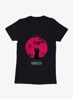 Lisa Frankenstein Moon Silhouette Womens T-Shirt