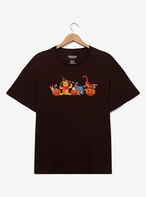 Disney Winnie the Pooh Halloween Embroidered Women's Plus T-Shirt — BoxLunch Exclusive