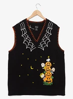 Peanuts Halloween Icons Women's Plus Sweater Vest - BoxLunch Exclusive