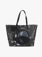 The Nightmare Before Christmas Jack & Sally Spiral Hill Tote Bag