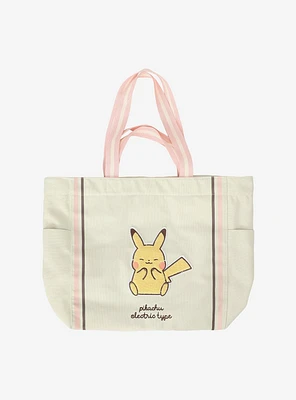 Pokemon Chibi Pikachu Oversized Tote Bag