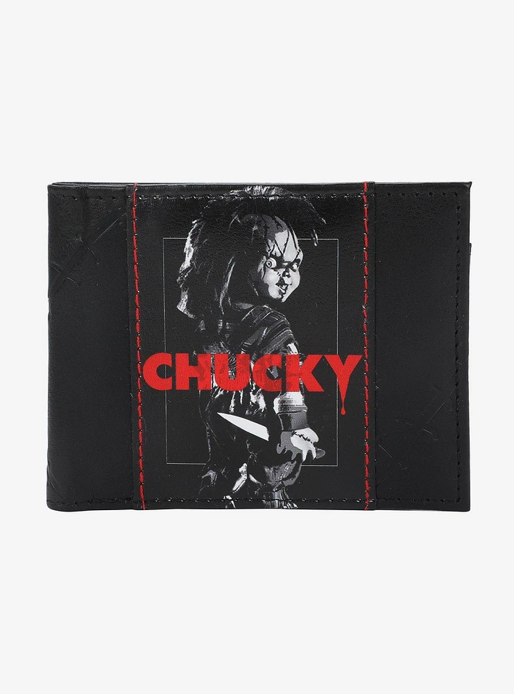 Child's Play Chucky Portrait Bi-Fold Wallet