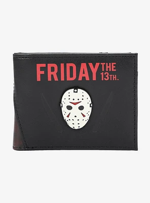 Friday The 13th Jason Mask Bifold Wallet
