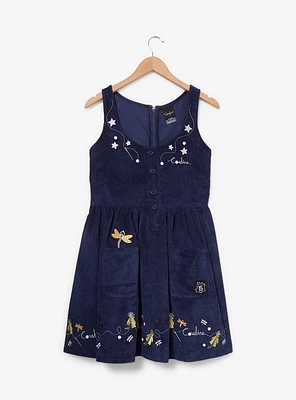 Coraline Embroidered Icons Corduroy Tank Dress - BoxLunch Exclusive