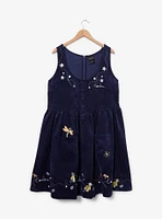 Coraline Embroidered Icons Corduroy Plus Tank Dress - BoxLunch Exclusive