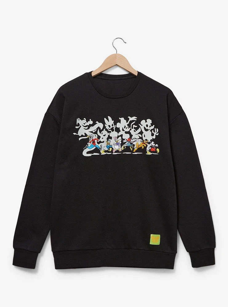 Disney Mickey & Friends Glow-in-the-Dark Ghost Sweatshirt — BoxLunch Exclusive