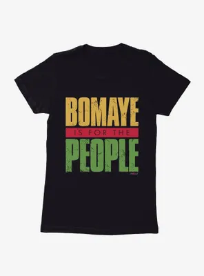 MLW: Major League Wrestling Bomaye Is For The People Womens T-Shirt