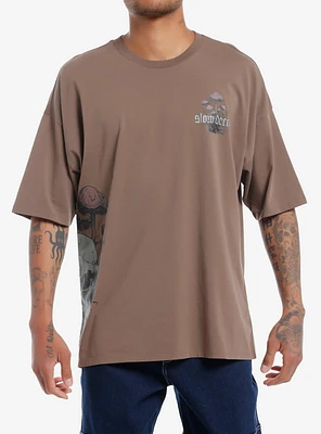 Thorn & Fable Skull Mushroom Oversized T-Shirt