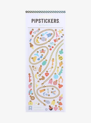 Pipsticks Custom Charm Bracelet Sticker Sheet