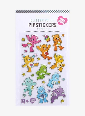 Pipsticks Care Bears Glitter Puffy Sticker Sheet