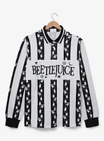 Beetlejuice Sandworm Striped Rugby Shirt - BoxLunch Exclusive