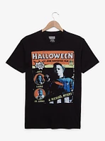 Halloween Michael Myers Comic Cover T-Shirt - BoxLunch Exclusive