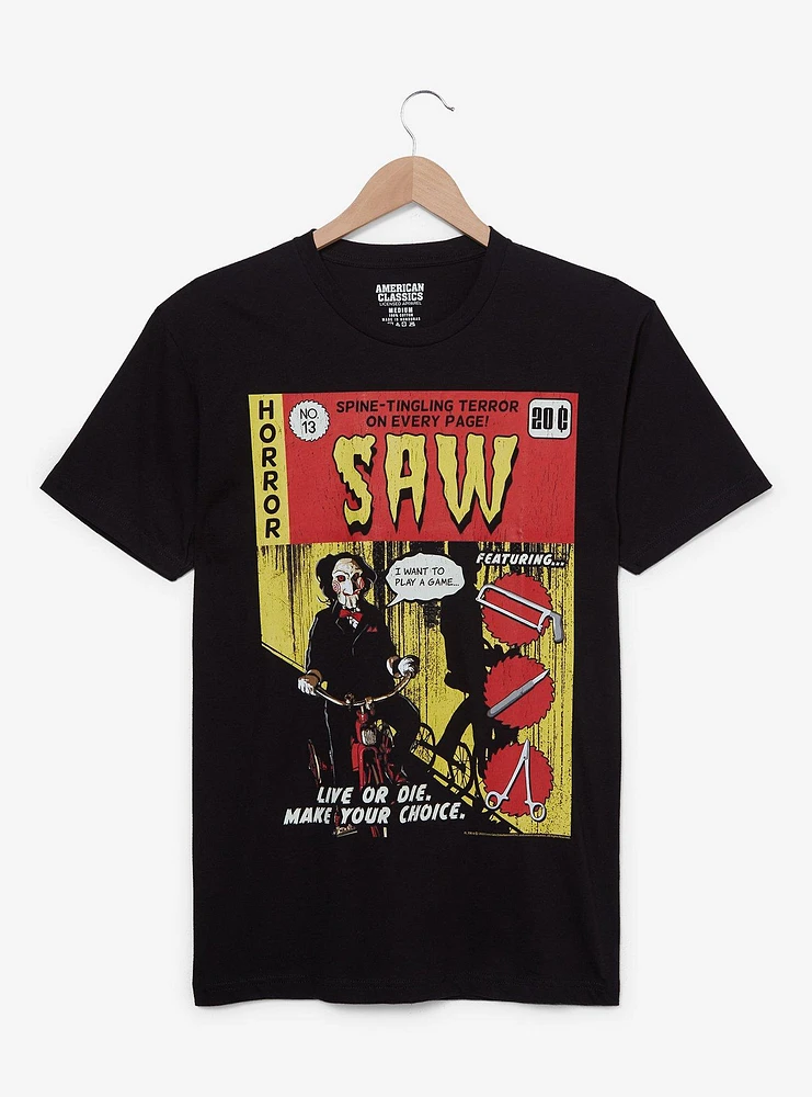 Saw Comic Cover T-Shirt - BoxLunch Exclusive