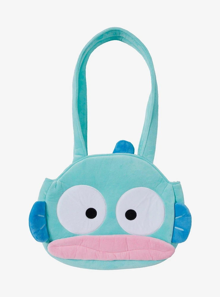 Hangyodon Face Plush Tote Bag