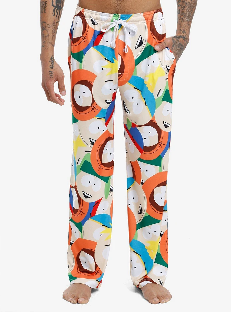 South Park Faces Pajama Pants