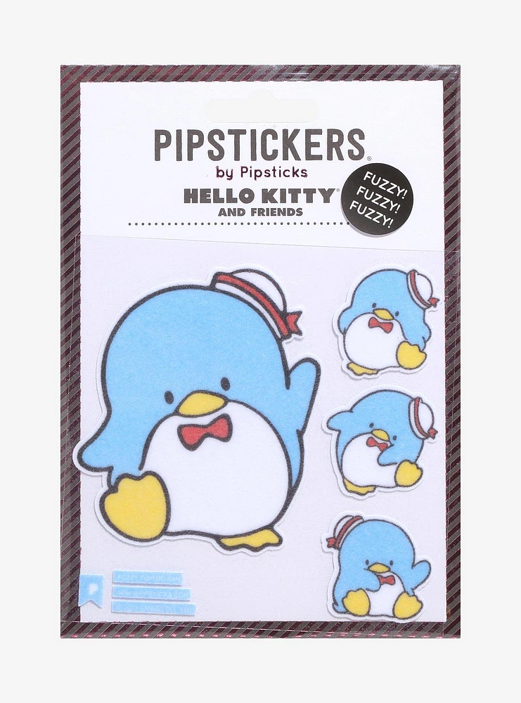 Pipsticks Tuxedo Sam Fuzzy Sticker Sheet