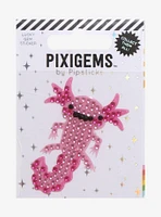 Pipsticks Pink Axolotl Rhinestone Sticker