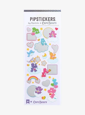 Pipsticks Care Bears Scratch-Off Foil Sticker Sheet