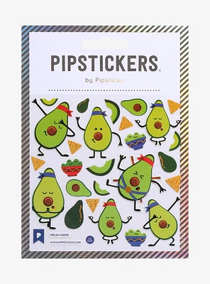 Pipsticks Ninja-Cados Sticker Sheet