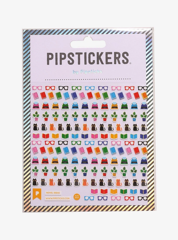 Pipsticks Book Lover Sticker Sheet