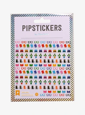 Pipsticks Book Lover Sticker Sheet