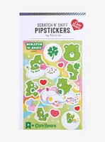 Pipsticks Care Bears Scratch N' Sniff Good Luck Bear Sticker Sheet