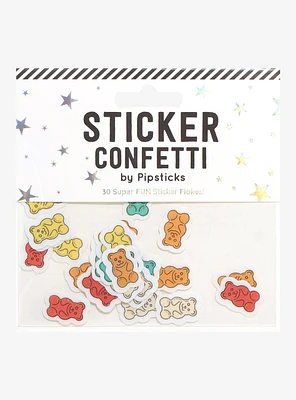 Pipsticks Yummy Gummy Sticker Confetti Pack