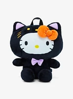 Hello Kitty Halloween Cat Plush Backpack