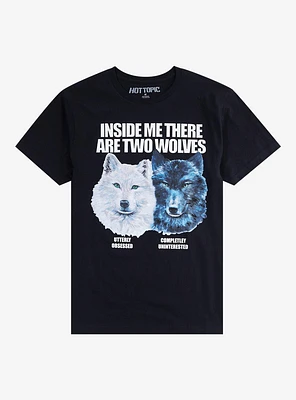 Inside Me There Are Two Wolves T-Shirt