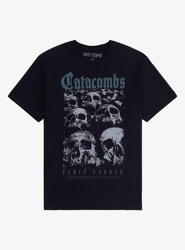 Catacombs Paris Skulls T-Shirt