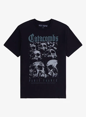 Catacombs Paris Skulls T-Shirt