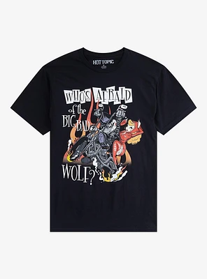 Big Bad Wolf Motorcycle T-Shirt
