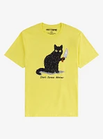 Don't Stress Meowt Cat Knife T-Shift