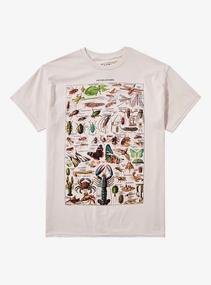 Bugs & Crustaceans Chart T-Shirt By Friday Jr.
