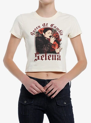 Selena Queen Of Cumbia Girls Baby T-Shirt