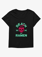 Death By Ramen Girls T-Shirt Plus