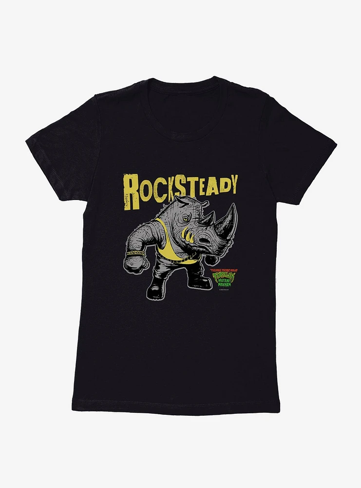 Teenage Mutant Ninja Turtles: Mayhem Rocksteady Womens T-Shirt